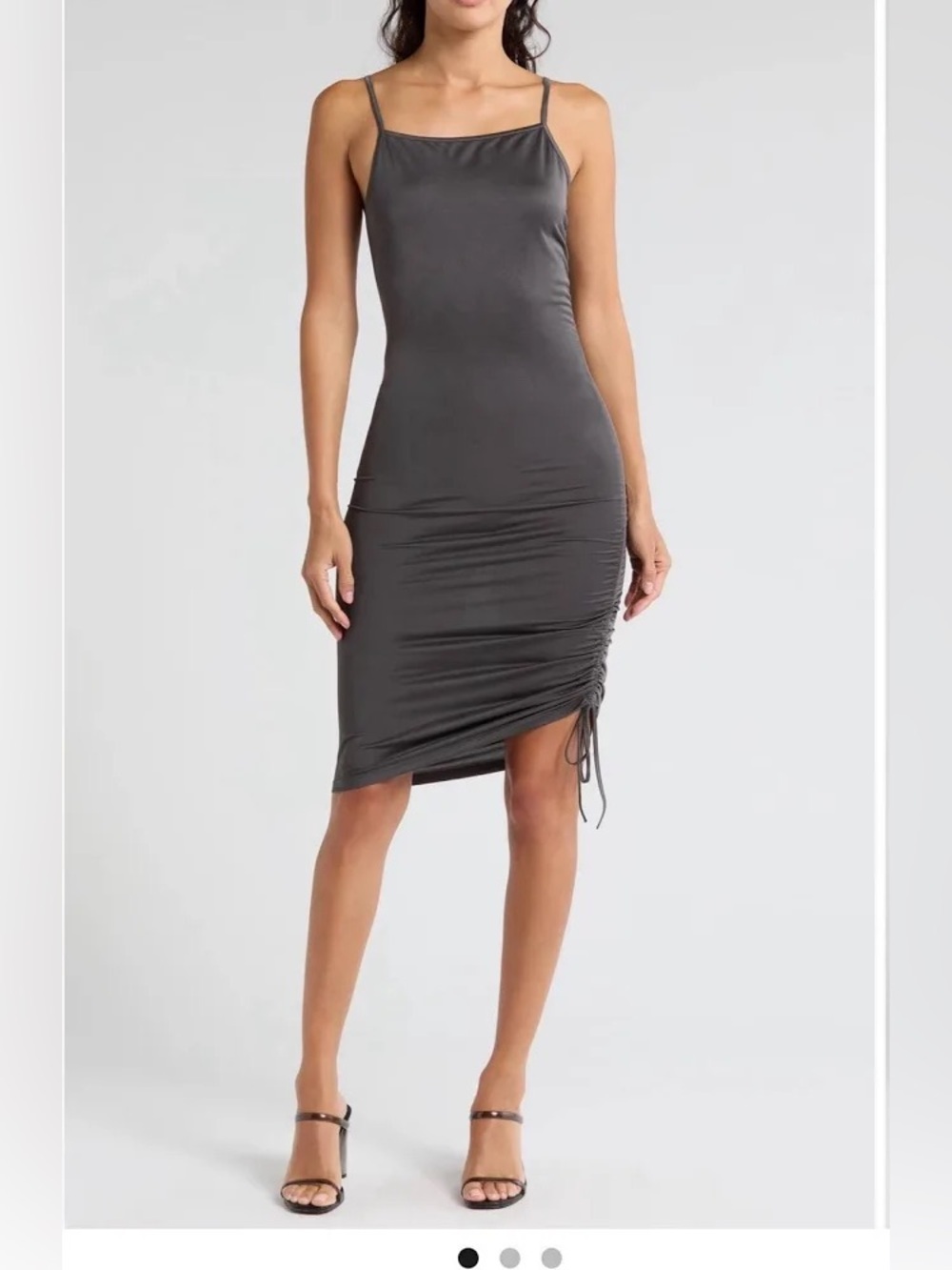 People Intimately Talk About It Mini-to-midi Slip Dress Size Medium